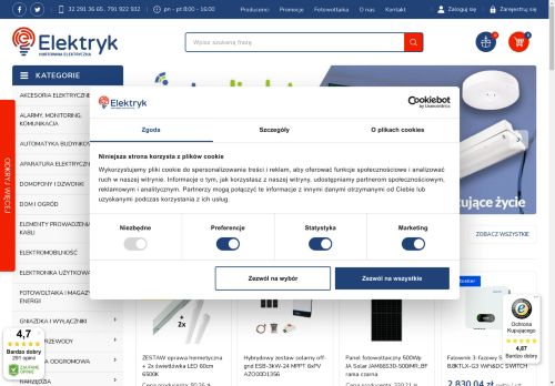 FIRMA HANDLOWA ELEKTRYK SPÓŁKA Z OGRANICZONĄ ODPOWIEDZIALNOŚCIĄ